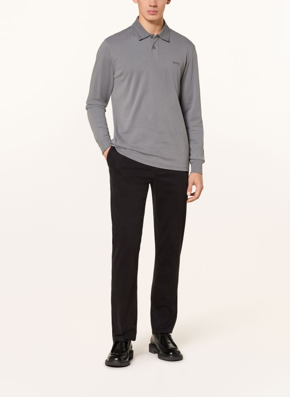 BOSS Jersey-Poloshirt PE GRAU