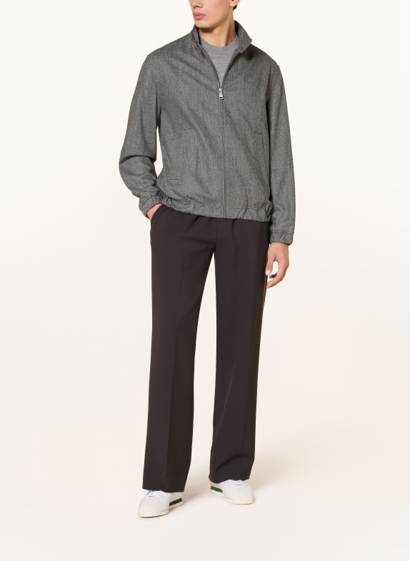 LACOSTE jas DONKERGRIJS / ZWART