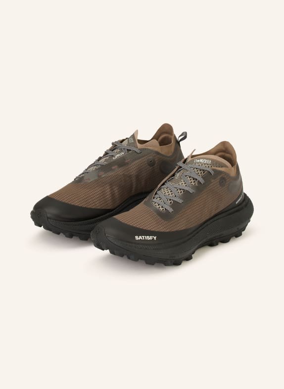 SATISFY Trailrunning-Schuhe THEROCKER™ SCHWARZ / BRAUN