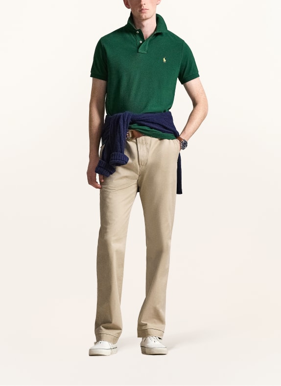POLO RALPH LAUREN Piqué poloshirt Custom Slim Fit GROEN