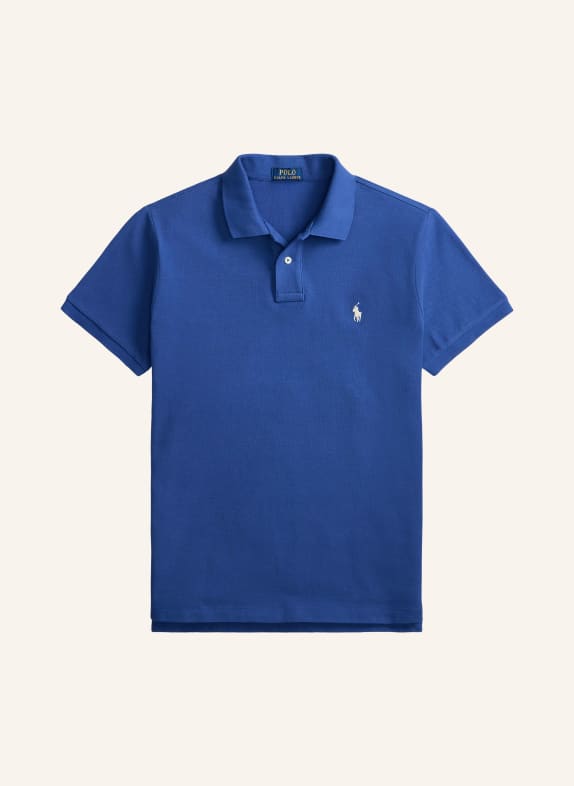 POLO RALPH LAUREN Piqué-Poloshirt Custom Slim Fit BLAU