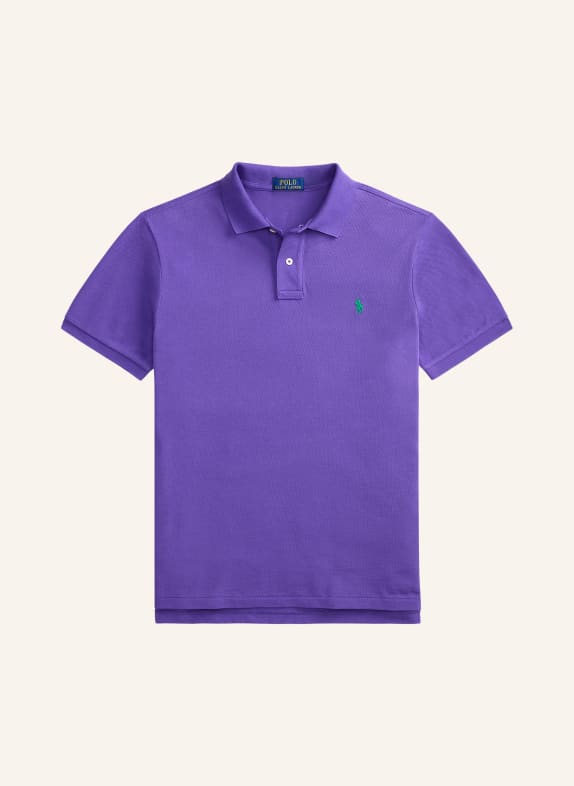 POLO RALPH LAUREN Polokošile z piké Custom Slim Fit FIALOVÁ