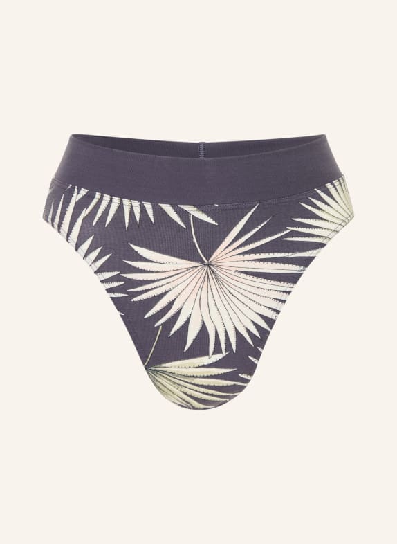 CALIDA Taillenslip ELASTIC TREND DUNKELGRAU / HELLROSA / HELLGRÜN