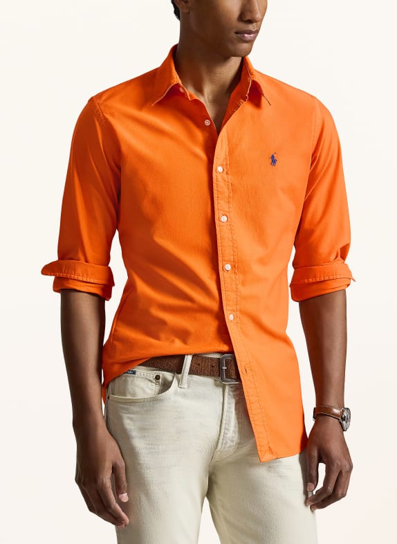 POLO RALPH LAUREN Oxford-overhemd Custom Fit ORANJE
