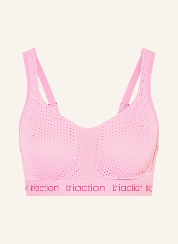 Triumph Sport-BH TRIACTION ENERGY LITE mit Mesh ROSA / PINK