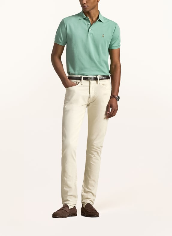 POLO RALPH LAUREN Jersey poloshirt Custom Slim Fit MINT