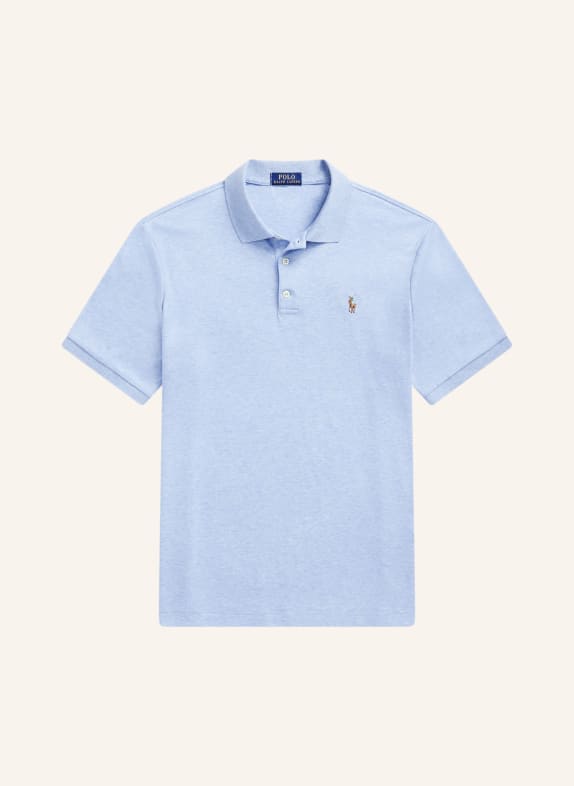 POLO RALPH LAUREN Žerzejová polokošile Custom Slim Fit TMAVĚ MODRÁ