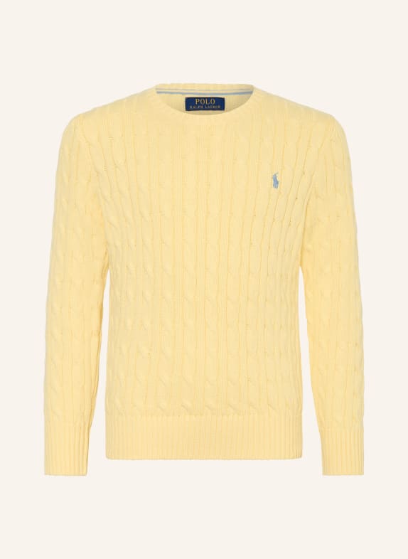 POLO RALPH LAUREN Sweter ŻÓŁTY