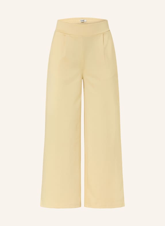 ICHI 7/8 kalhoty KATE TMAVĚ ŽLUTÁ