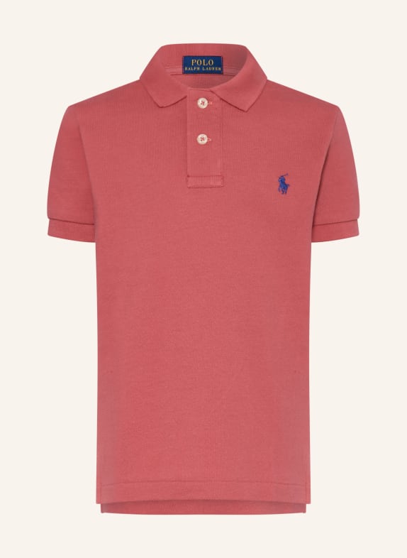 POLO RALPH LAUREN Piqué-Poloshirt HELLROT