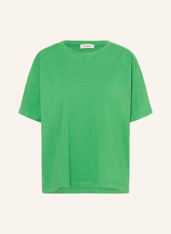 American Vintage Tričko FIZVALLEY ZELENÁ