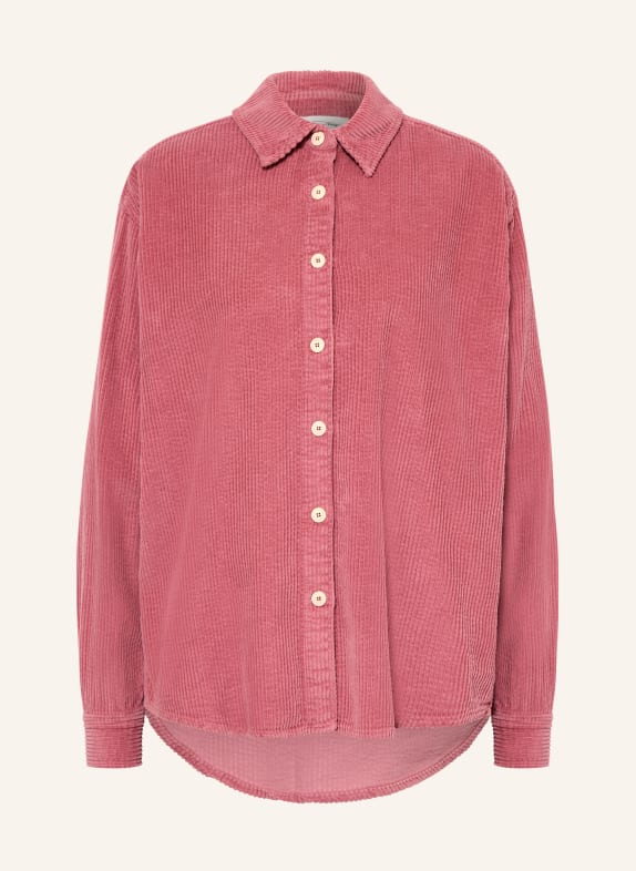 American Vintage Cord-Overshirt PADOW HELLROT