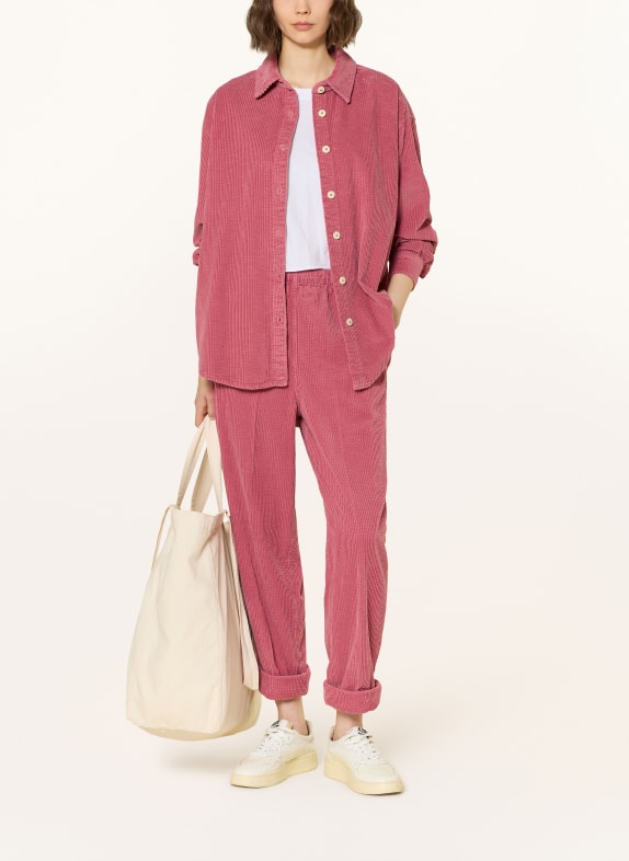 American Vintage Koszula wierzchnia ze sztruksu PADOW JASNOCZERWONY