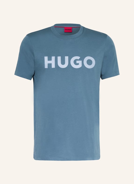 HUGO T-Shirt DULIVIO BLAU