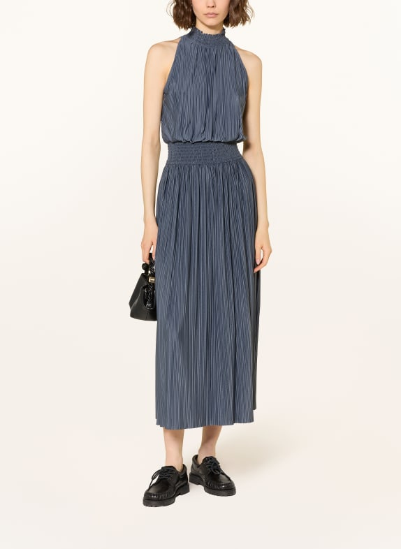 SAMSØE  SAMSØE Plisseekleid UMA BLAU