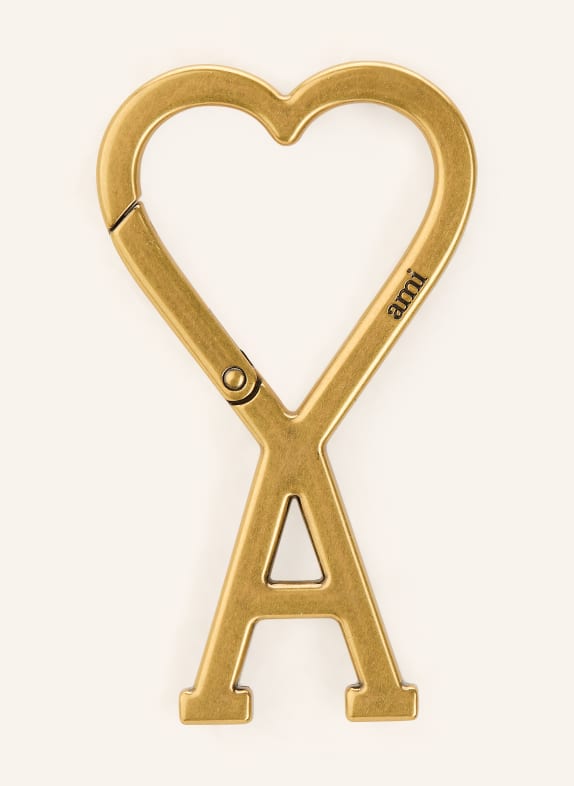 AMI PARIS Schlüssel- und Taschenanhänger GOLD