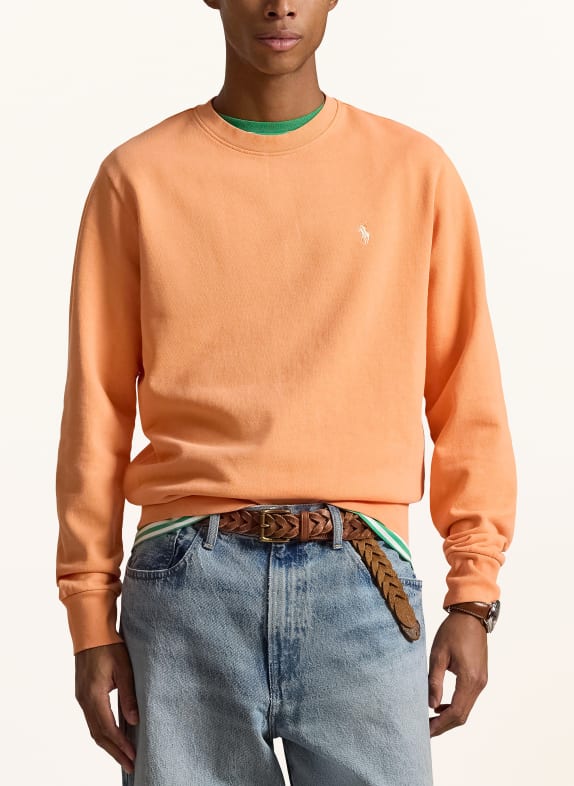 POLO RALPH LAUREN Sweatshirt LICHTORANJE / WIT