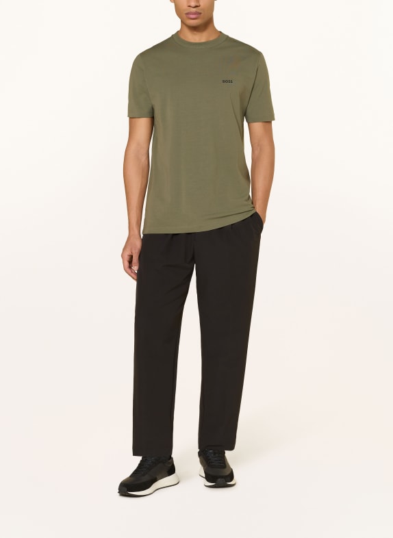 BOSS Tricou TEE KAKI