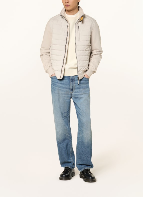 PARAJUMPERS Steppjacke ELLIOT im Materialmix HELLGRAU