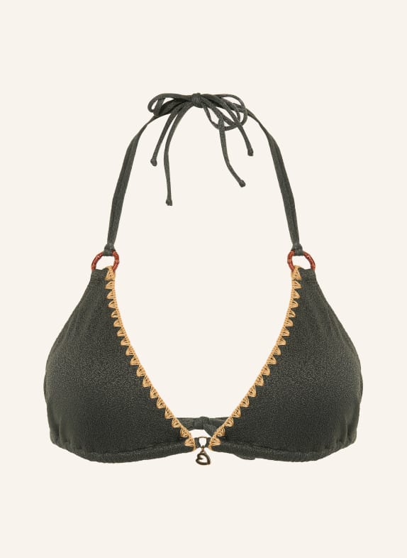 BANANA MOON Trojúhelníkový horní díl bikin SANTAFE YERO KHAKI / VELBLOUDÍ