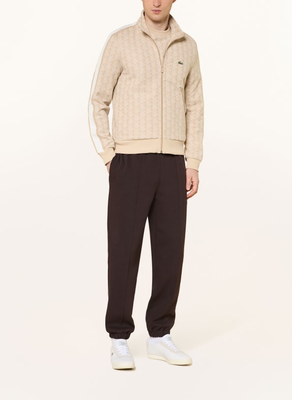 LACOSTE trainingsjack BEIGE / CRÈME