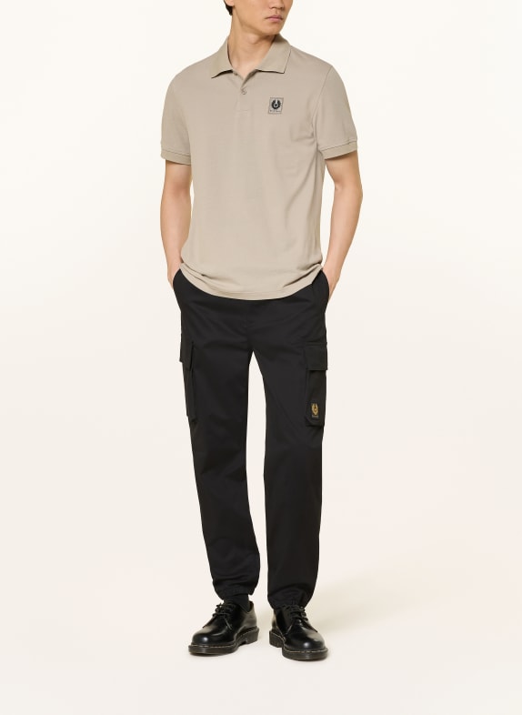 BELSTAFF Polokošile z piké BÉŽOVÁ