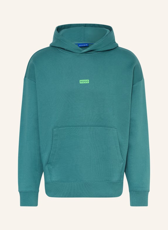 HUGO Hoodie NAZARDO TÜRKIS
