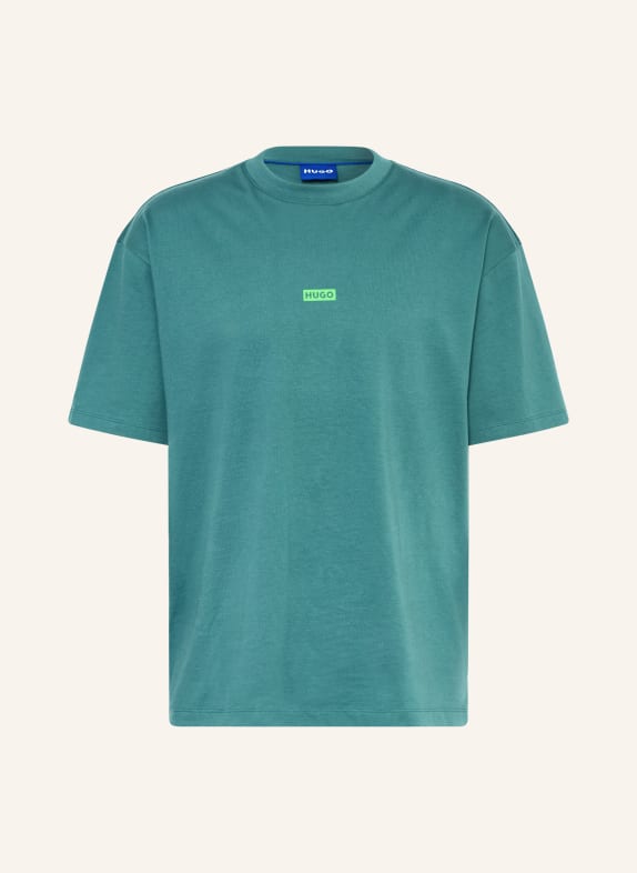 HUGO T-Shirt NALONO TÜRKIS
