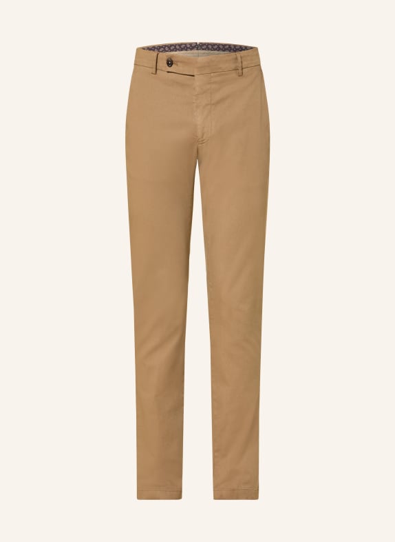 BERWICH Chino Extra Slim Fit COGNAC