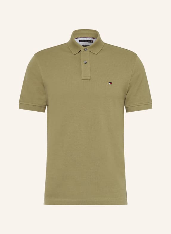 TOMMY HILFIGER Piqué-Poloshirt Regular Fit OLIV