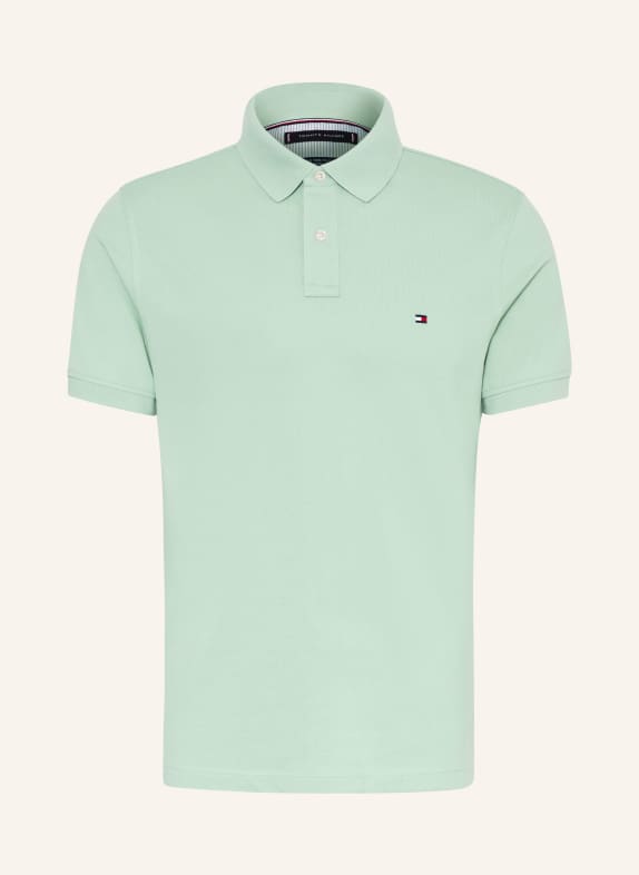 TOMMY HILFIGER Piqué-Poloshirt Regular Fit HELLGRÜN
