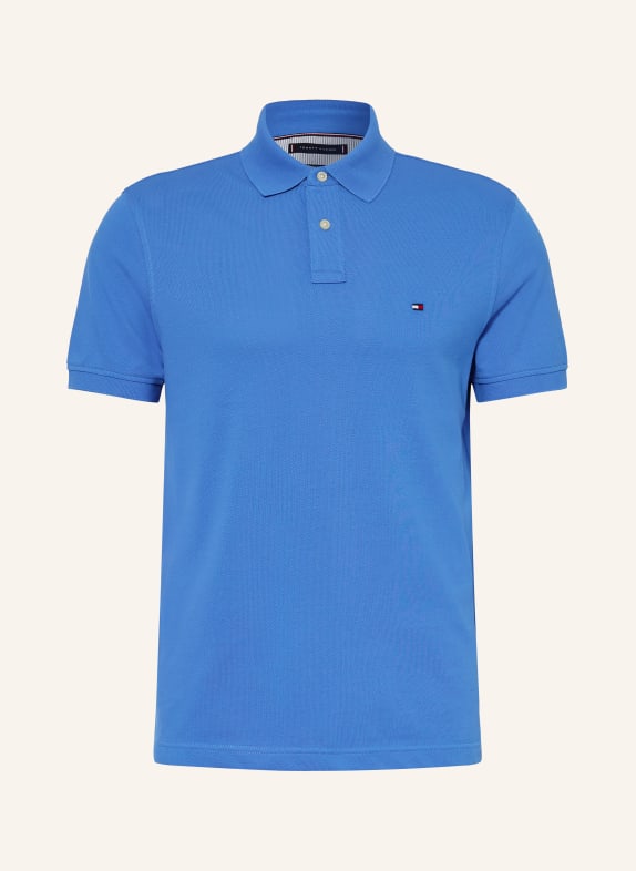TOMMY HILFIGER Piqué-Poloshirt Regular Fit BLAU