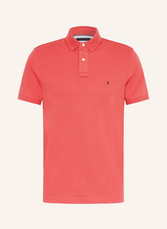 TOMMY HILFIGER Piqué-Poloshirt Regular Fit HELLROT