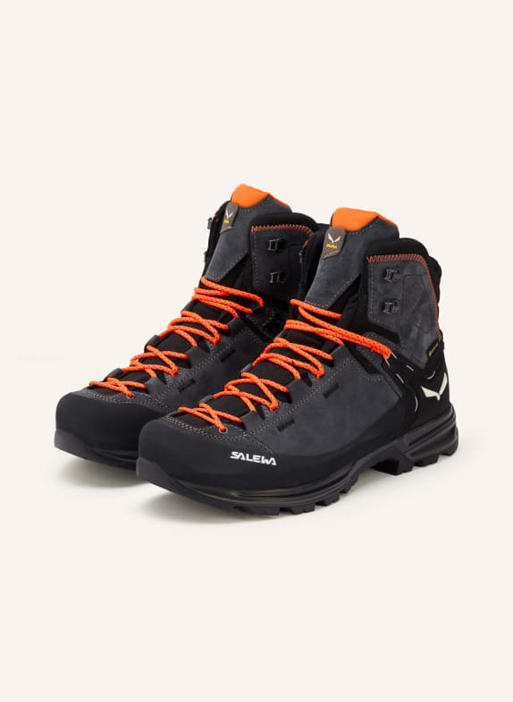 SALEWA Bergschuhe MOUNTAIN TRAINER 2 MID GTX DUNKELGRAU / ORANGE / SCHWARZ