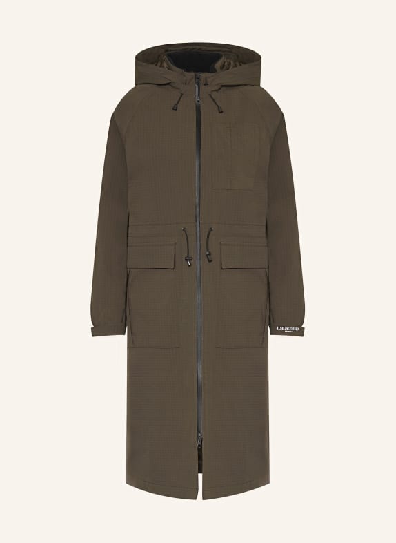 ILSE JACOBSEN Nepromokavý plášť THERMAL01 KHAKI