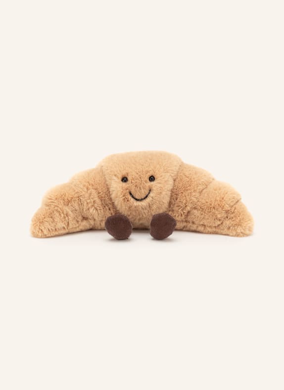 Jellycat Spielzeug AMUSEABLES CROISSANT SMALL DUNKELGELB / BRAUN