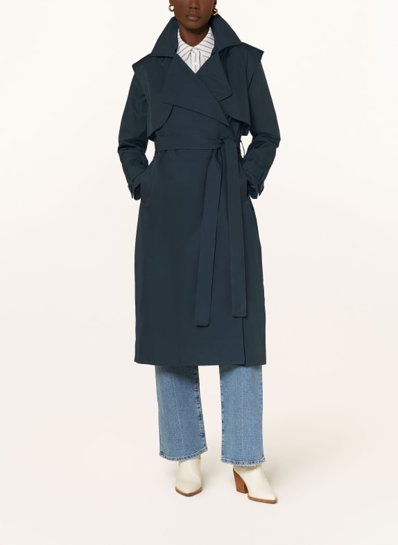 BRGN Raincoat REGNDRÅPE DARK BLUE