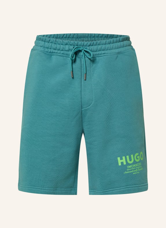 HUGO Sweatshorts NOMARIO PETROL