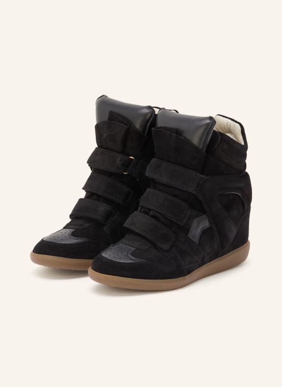 ISABEL MARANT High-top sneakers BEKETT BLACK