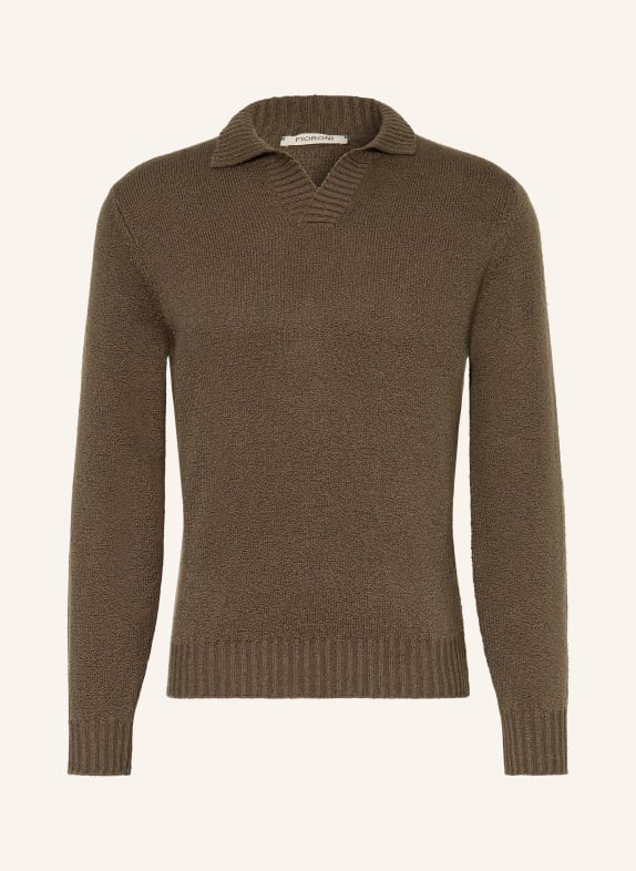 FIORONI Pullover DUNKELBRAUN