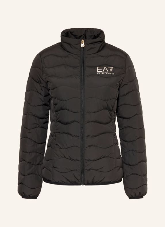 EA7 EMPORIO ARMANI Steppjacke TRAIN CORE SCHWARZ