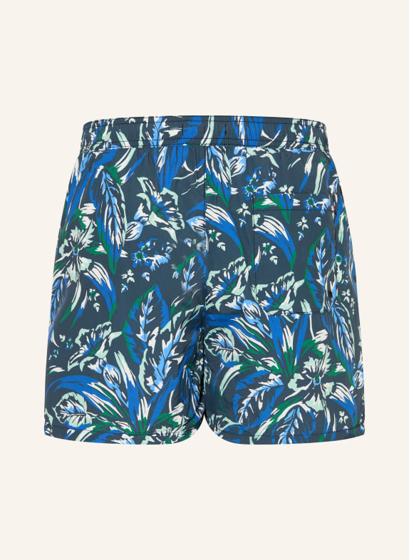 TOMMY HILFIGER zwembroek DONKERBLAUW / GROEN / BLAUW