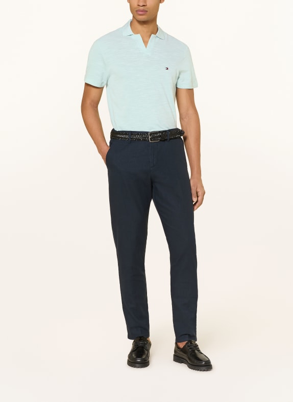 TOMMY HILFIGER Koszulka polo z piki MIĘTOWY