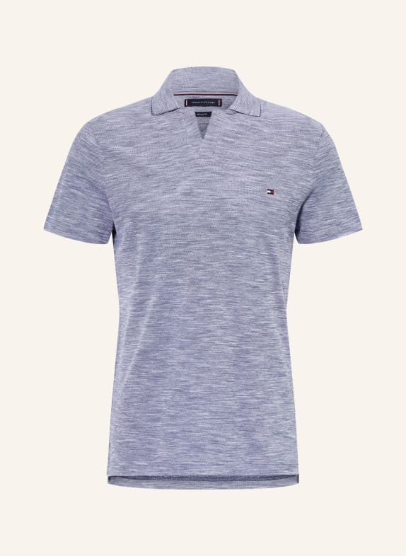 TOMMY HILFIGER Piqué-Poloshirt BLAUGRAU
