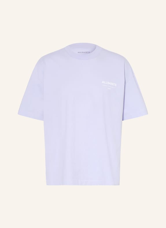 ALLSAINTS T-Shirt UNDERGROUND HELLLILA / WEISS