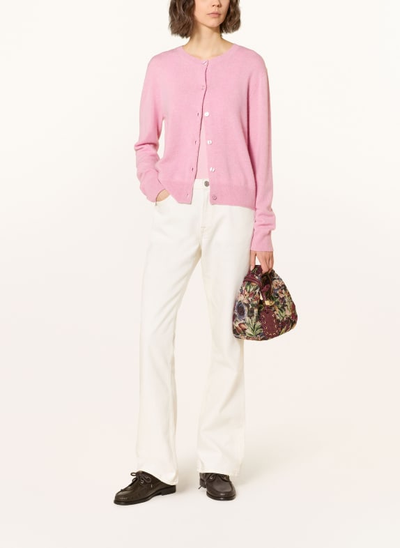 SAMSØE  SAMSØE Strickjacke SABOSTON aus Cashmere ROSA