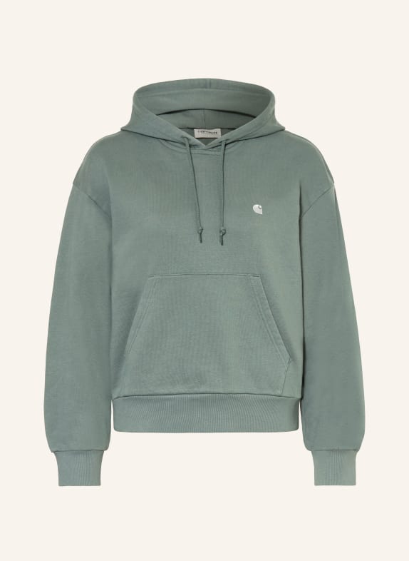 carhartt WIP Bluza z kapturem CASEY PETROL