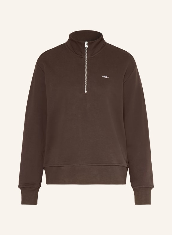 GANT Sweat-Troyer SHIELD DUNKELBRAUN