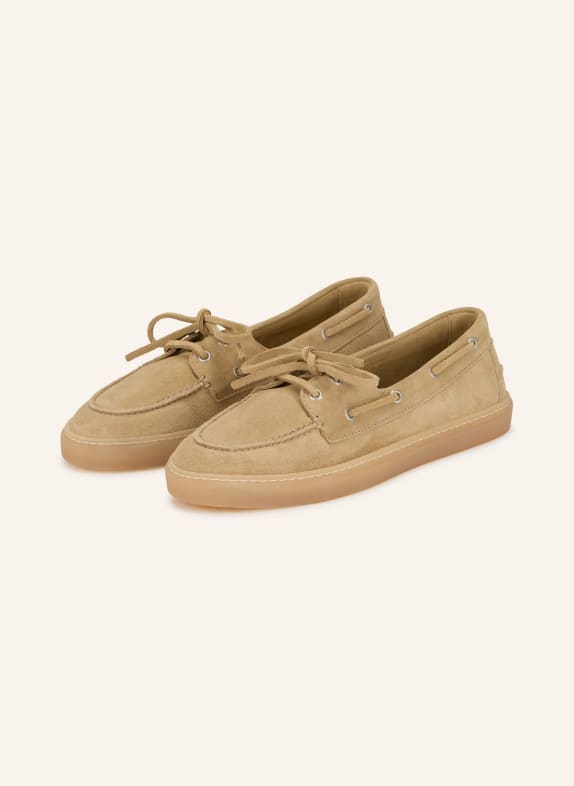 COPENHAGEN STUDIOS Bootsschuhe CPH160 HELLBRAUN