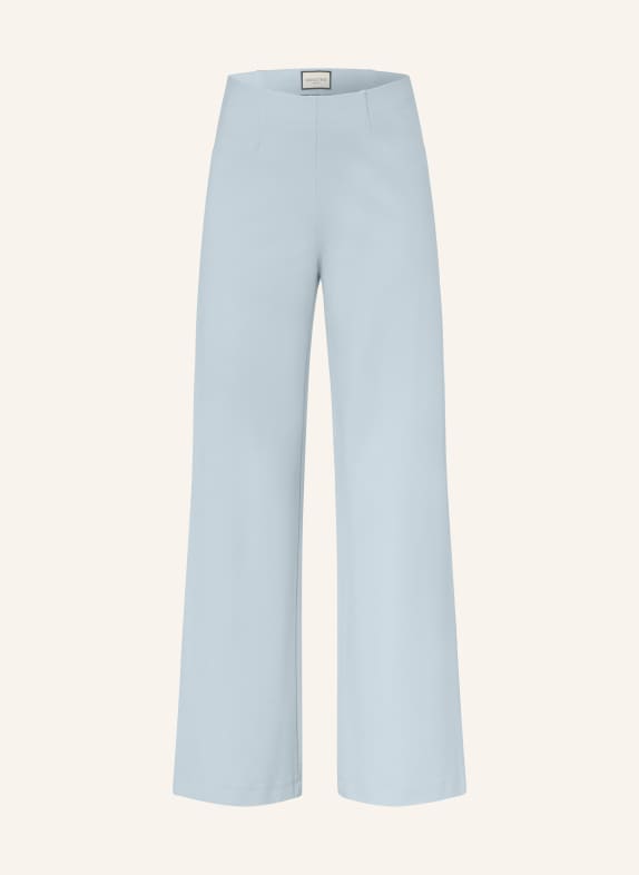 SEDUCTIVE KIMBERLY jersey wide-leg pants LIGHT BLUE